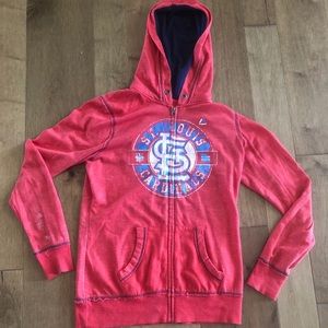 St.Louis Cardinals washes/worn look jacket